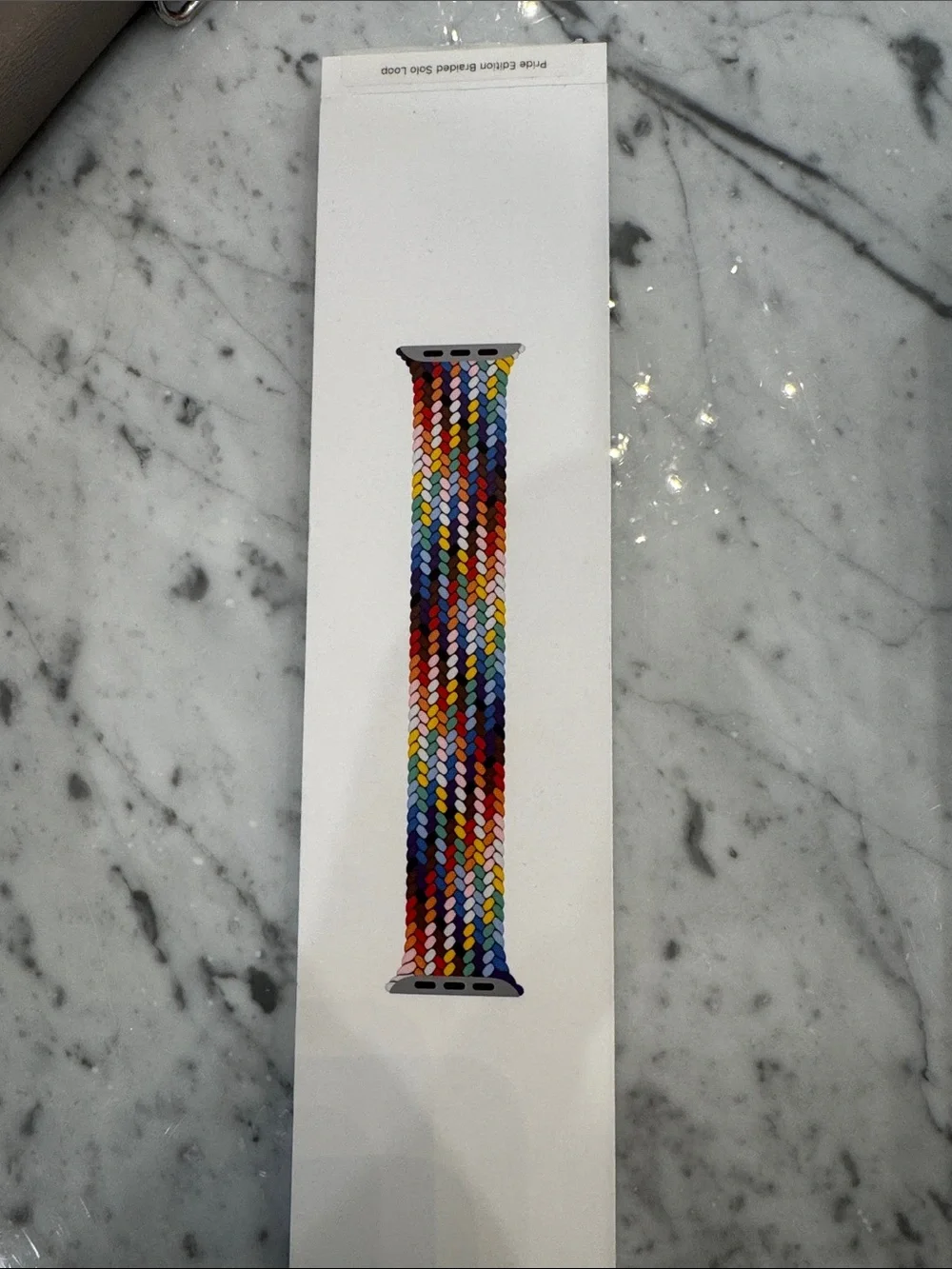 Apple Pride Edition Braided Solo Loop Size 6 Watch Band fits 44mm Apple Watch